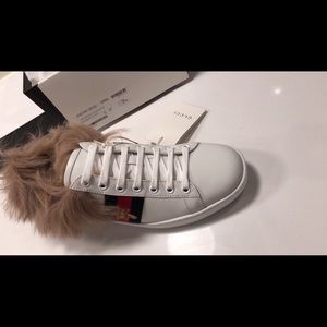 Gucci Sneakers with fur